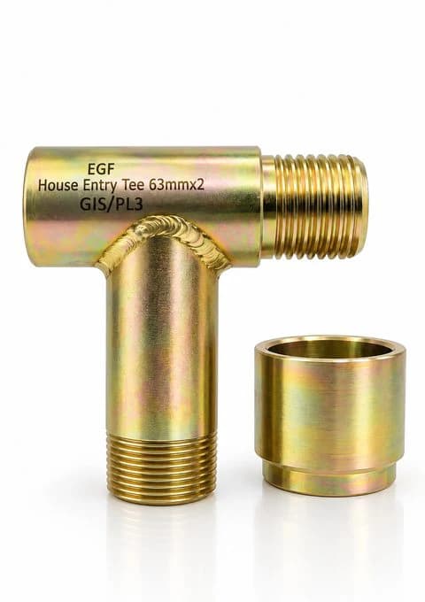 House Entry Tee (63 mm)