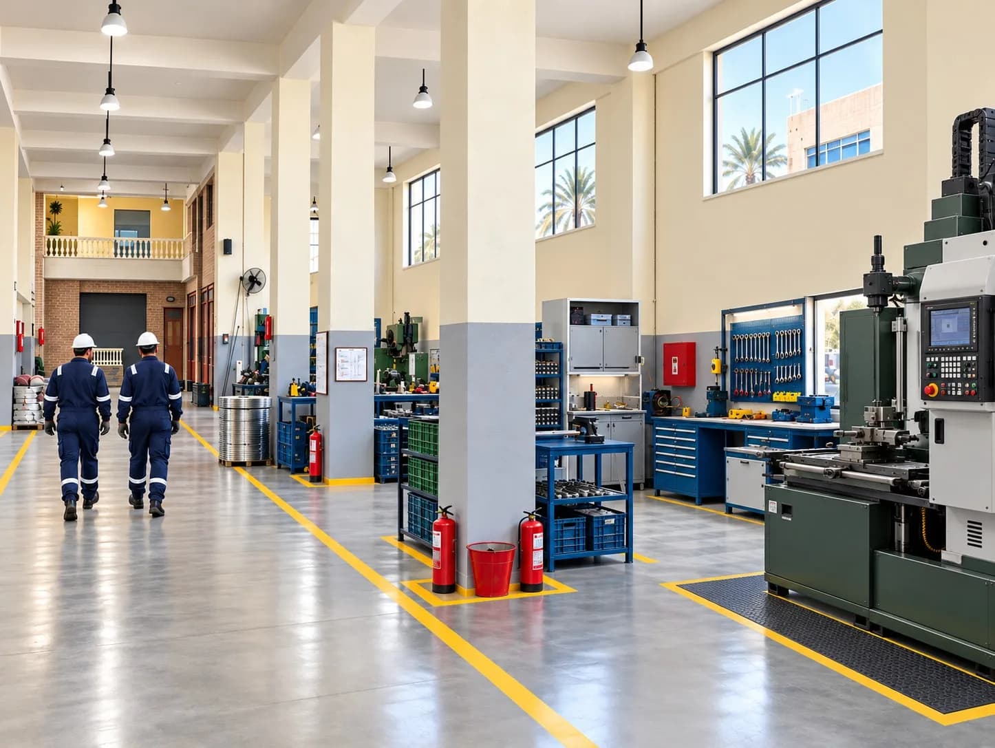 Production floor