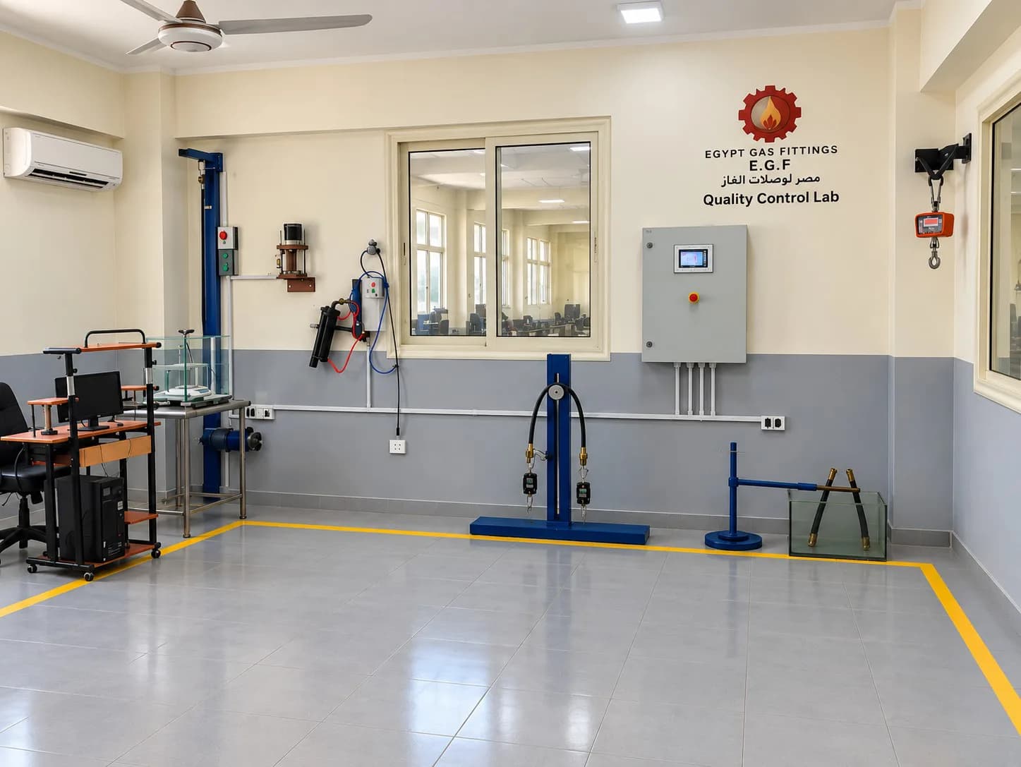 EGF quality control laboratory